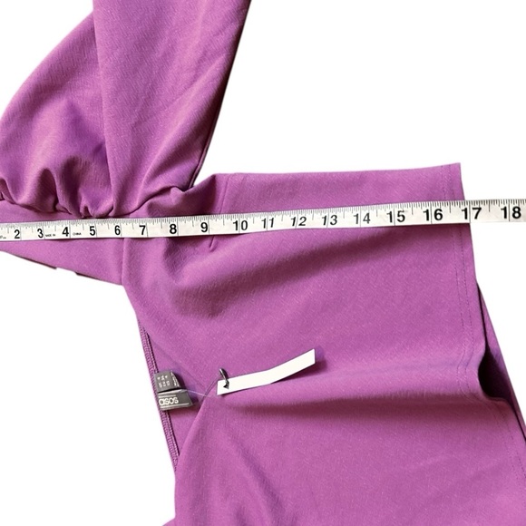 ASOS Women's Sweetheart Neckline Cropped Blouse- Size 4 - Picture 4 of 9